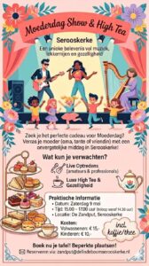 Moederdag show poster